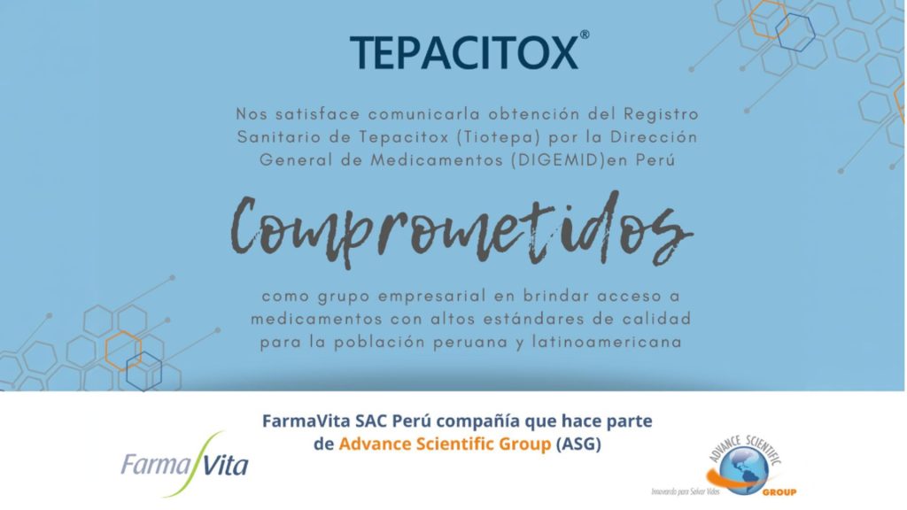 Tepaxitox Farmavita Group - Registro sanitario Peru